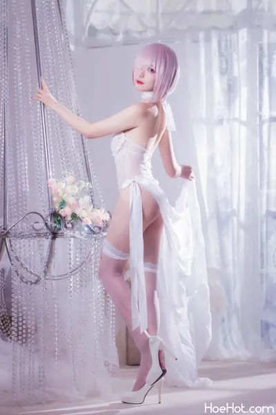 封疆疆v 玛修婚纱 nude cosplay leaked 404254