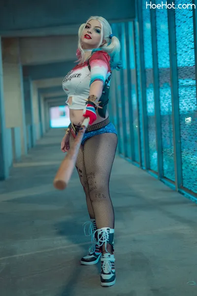 OkiCospi - Harley Quinn nude cosplay leaked 559055