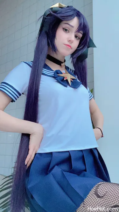 Shirogane-Sama - Schoolgirl Mona nude cosplay leaked 310366