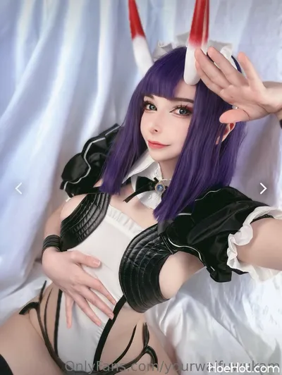 Kamkam - Maid Shuten nude cosplay leaked 240539