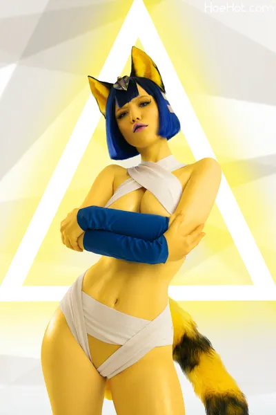 Lada Lyumos - Ankha nude cosplay leaked 590859