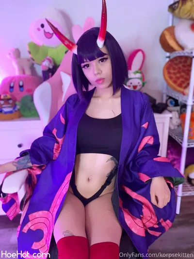 Korpsekitten - Shuten Douji lingerie nude cosplay leaked 388817