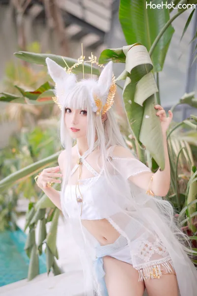 【花柒Hana】NO.06 白金泳装 nude cosplay leaked 613934