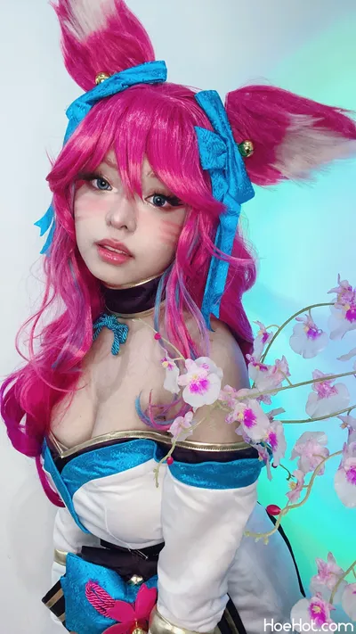 Mei Flurryy - Spirit Blossom Ahri nude cosplay leaked 247385