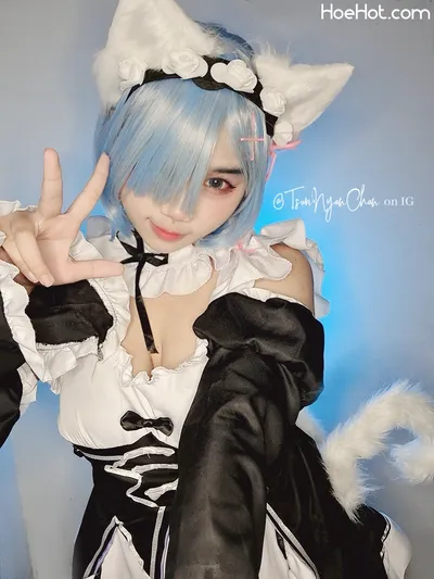 Tsunnyanchan - Rem nude cosplay leaked 48221