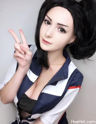 Nikachi  - Momo Yaoyorozu nude cosplay leaked 605918