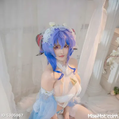 古阿扎 - 甘雨 nude cosplay leaked 72872