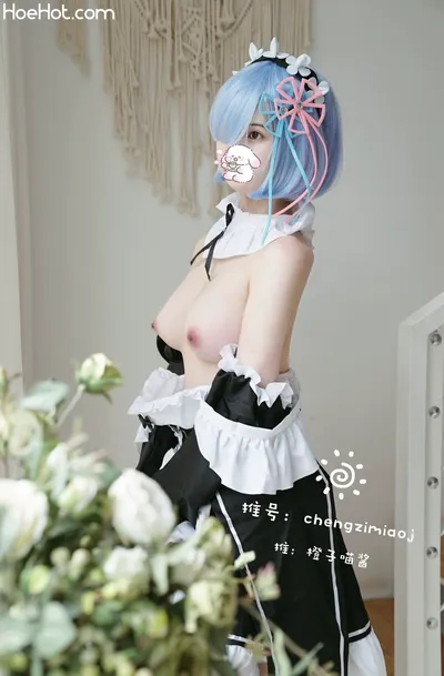 橙子喵酱 - 蕾姆 [35P] nude cosplay leaked 487241