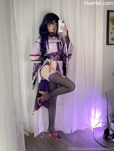 Nora Fawn - Raiden Shogun nude cosplay leaked 531072