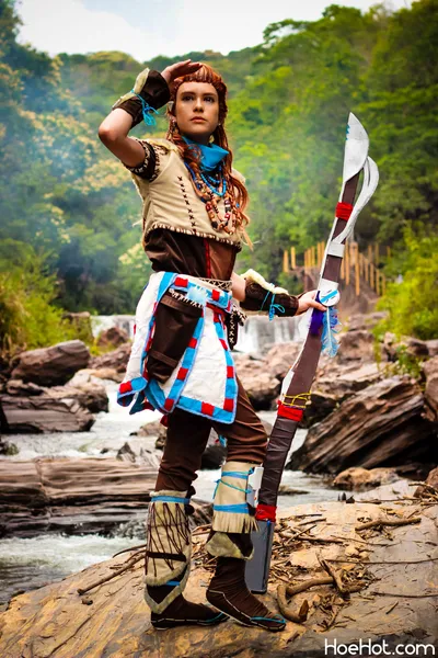 Rizzy - Aloy nude cosplay leaked 74474