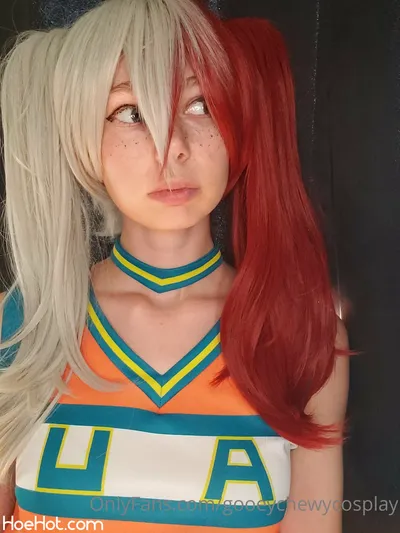 GooeyChewyCosplay - Cheer Todoroki nude cosplay leaked 100938