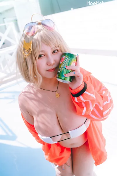 [実あい / @I_CUP_JD] サマーアニス🏖🧡 nude cosplay leaked 162633