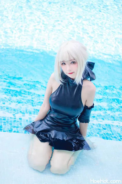 KitKat 9 - Saber Alter Swim Suit nude cosplay leaked 439015