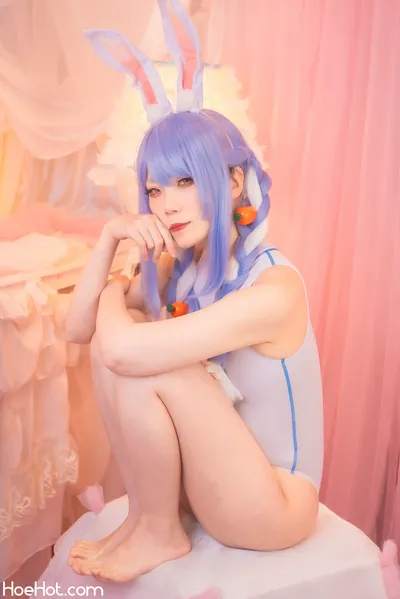 [やずき] 競泳水着ぺこらちゃん nude cosplay leaked 333990