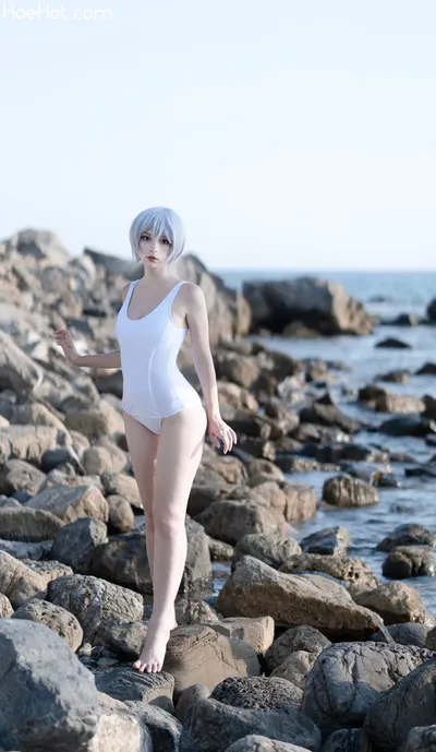 Himeecosplay - Rei Swimsuit nude cosplay leaked 405542