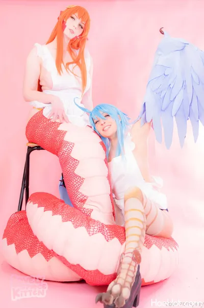 [LovelySpaceKitten/CCBunz] Miia &amp; Papi Monster Musume Duo Set nude cosplay leaked 478776