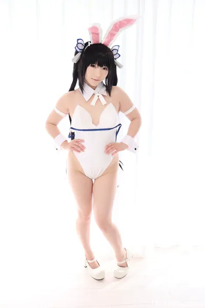 バニーヘスティア様🐰生足Ver💕 nude cosplay leaked 502147