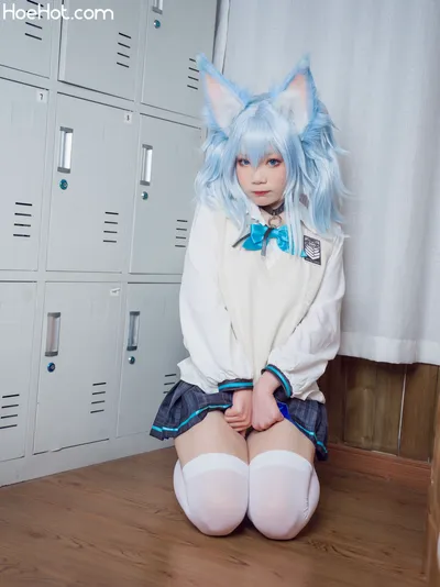 铁打萌萌moi - PA15校服 nude cosplay leaked 25581