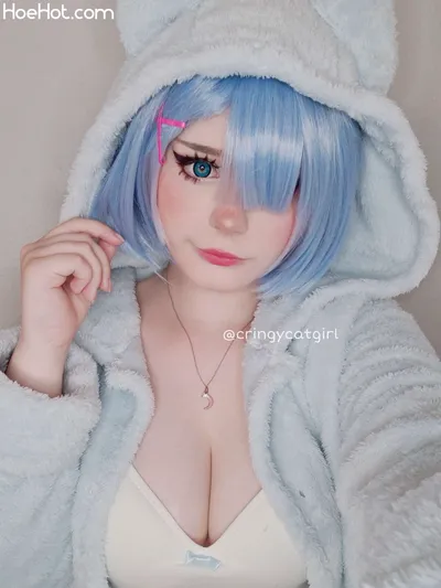 Cringy catgirl - Rem nude cosplay leaked 337261