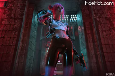 Frau Haku - Rita Wheeler (Cyberpunk 2077) nude cosplay leaked 183741