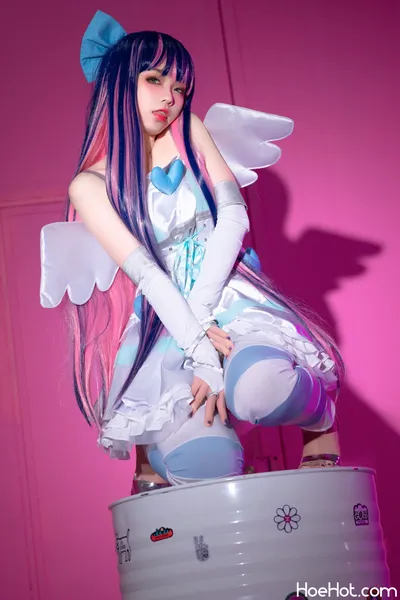 G44不会受伤 吊帶襪天使 Stocking nude cosplay leaked 142725