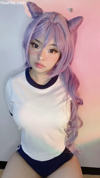 Mei Flurryy - Keqing PE uniform nude cosplay leaked 244201