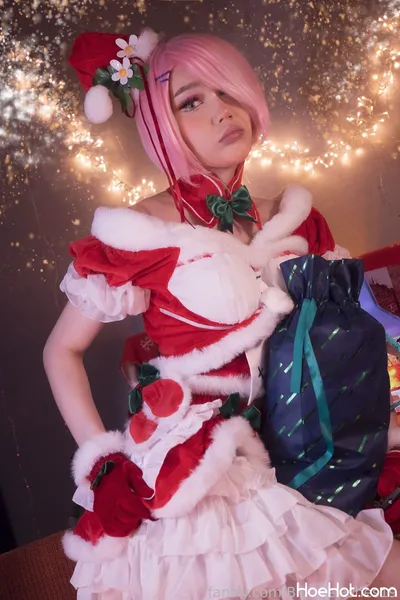 Blondelashes19 - Ram &amp; Rem XMAS nude cosplay leaked 213592