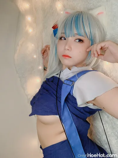 Smile Bibison - Gura nude cosplay leaked 43812