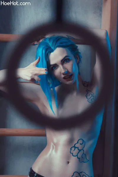 Mik Allen - Jinx &amp; Vi nude cosplay leaked 384248