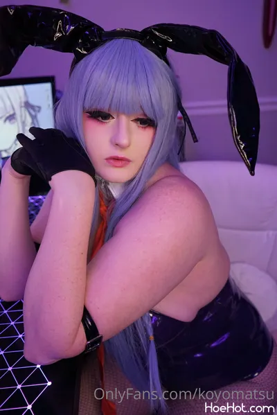 Koyomatsu - Kyoko Kirigiri Bunny nude cosplay leaked 355758