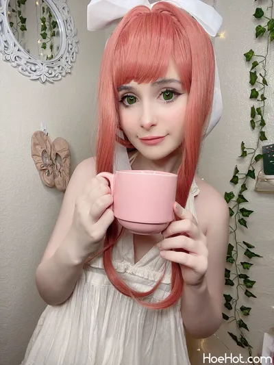 ItsCandyCloud - Monika nude cosplay leaked 270578