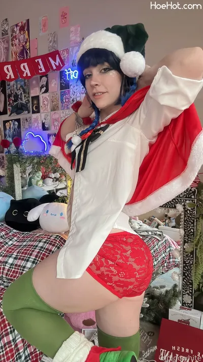 Indigo White - Christmas Bard nude cosplay leaked 107695