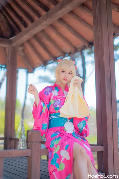 Akhee - Nero yukata nude cosplay leaked 88855