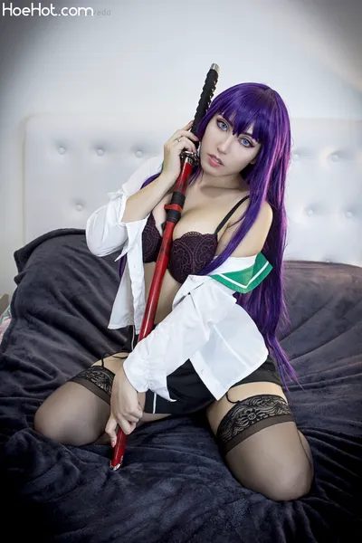 Danielle Vedovelli - Saeko Busujima nude cosplay leaked 283422