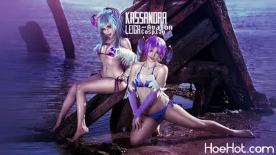 Kassandra Leigh - Darkstalkers Coskini nude cosplay leaked 185749