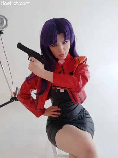 Lada Lyumos - Misato Katsuragi nude cosplay leaked 575621