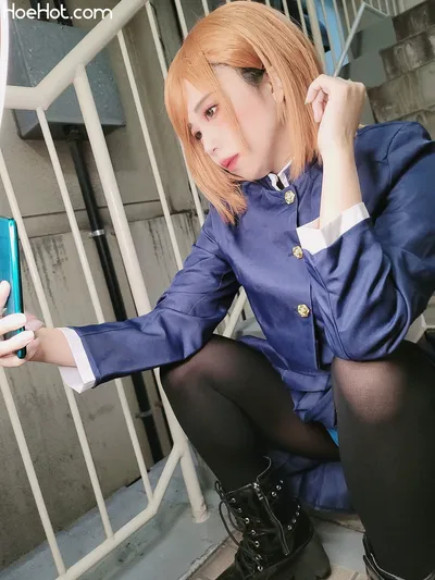 [Shuran Nyama] 呪術廻戦！都会に憧れる現役JKに嘘の流行りを教えてみたwww nude cosplay leaked 441453