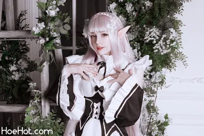 tenletters - Emilia (Re:Zero) nude cosplay leaked 611909