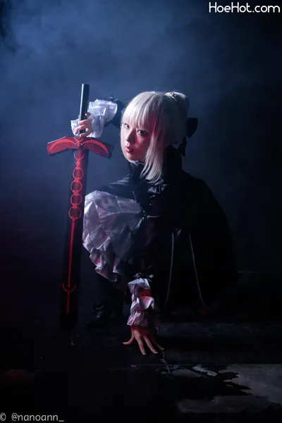 [なのあん] Saber Alter nude cosplay leaked 165755