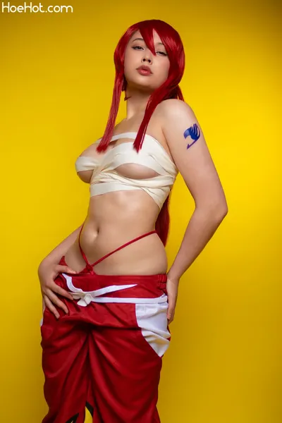 Virtual Geisha - Erza Scarlet (Fairy Tail) nude cosplay leaked 169949