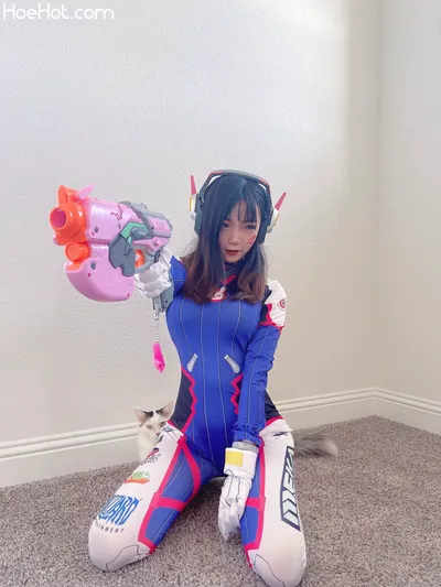 Tingting Berry - D.Va nude cosplay leaked 290891