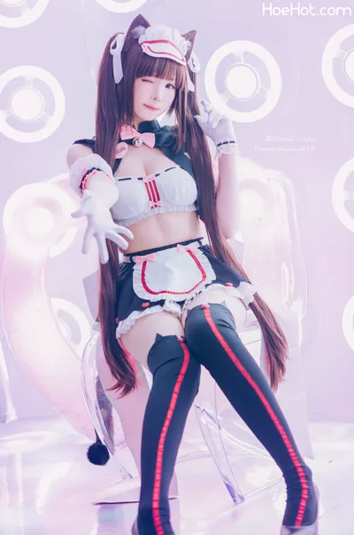 霜月shimo - Chocola Race Queen ver (Nekopara) nude cosplay leaked 622516