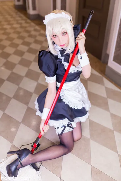 [Miyako Donburi (Rio Miyako)] This is the summer maid! nude cosplay leaked 132570