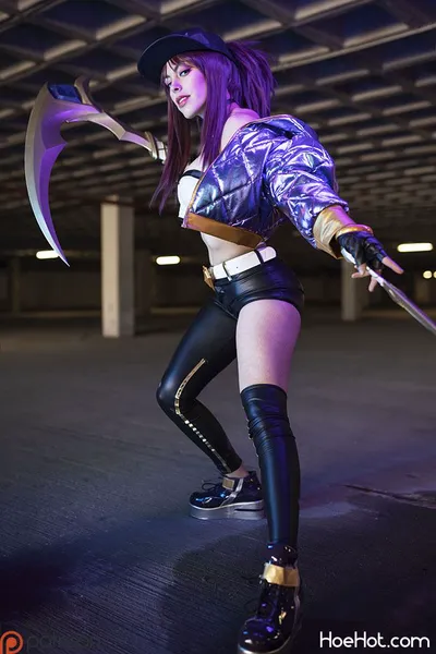 NadyaSonika - KDA Akali nude cosplay leaked 596981