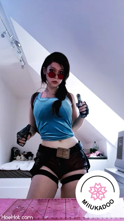 Miukadoo - Lara Croft nude cosplay leaked 429489