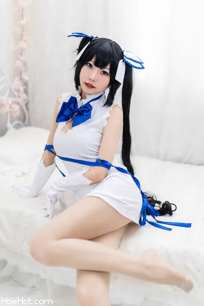 香草喵露露 - 赫斯提亚 nude cosplay leaked 523044