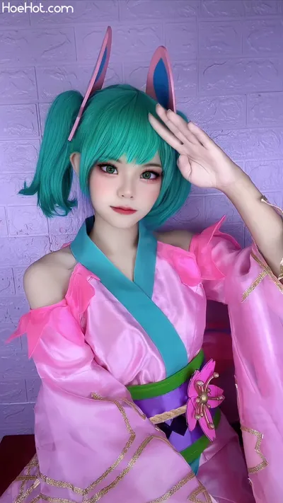 Arena of Valor Cosplay Capheny Cherry Blossoms nude cosplay leaked 126247