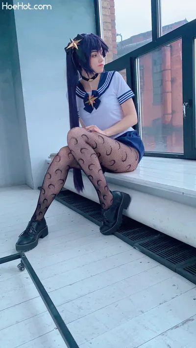 Shirogane-Sama - Schoolgirl Mona nude cosplay leaked 310387