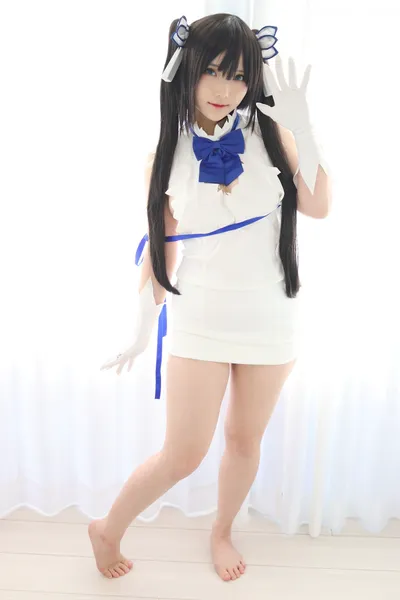 [雪菜] ヘスティアさま nude cosplay leaked 444469