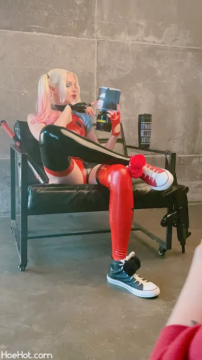 Shirogane -  Harley Quinn latex nude cosplay leaked 421408